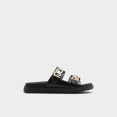 Aldo | Alessie Black Women's Footbed sandals - Footbed sandal, Footbed sandal