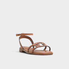 Aldo | Greengrove Medium Brown Women's Flats - Flat sandal