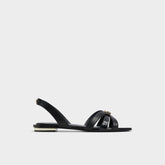 Aldo | Marassita Black Women's Slingbacks - Flat sandal