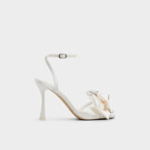 Aldo | Tinsel in Other White - Strappy heeled sandal, Stiletto heel