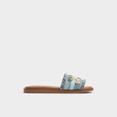 Aldo | Beachside Denim Women's Flats - Slide sandal