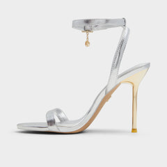 Aldo | Maristou Silver Women's Strappy sandals - Strappy heeled sandal