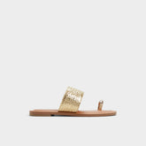 Aldo | Beachwalk Gold Women's Iridescent metallics - Slide sandal