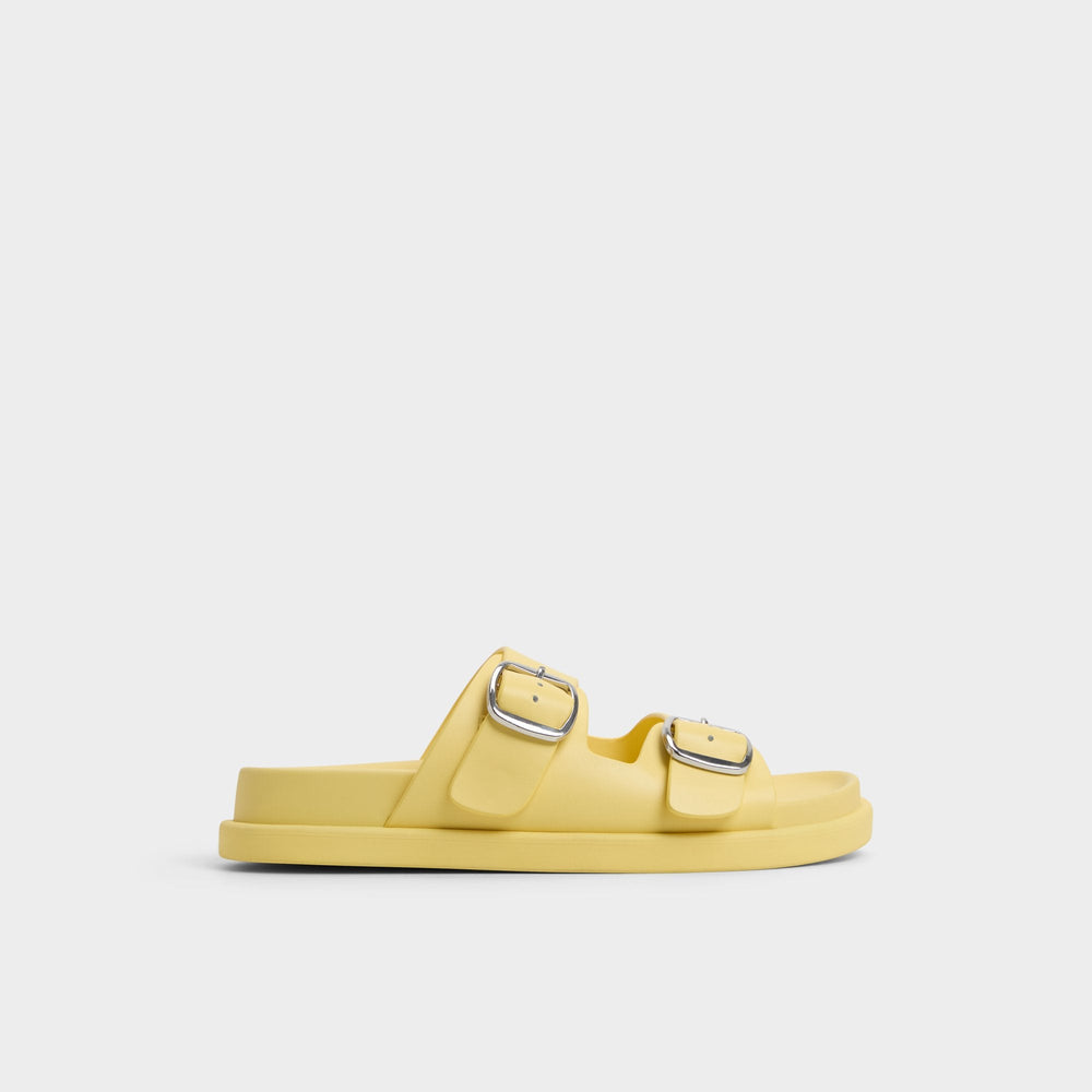 Aldo | Bohochic Yellow Women's Travel essentials - Footbed sandal, Footbed sandal