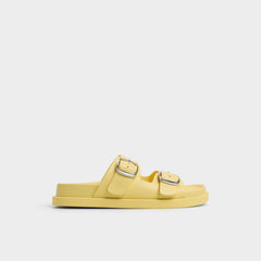 Aldo | Bohochic Yellow Women's Travel essentials - Footbed sandal, Footbed sandal