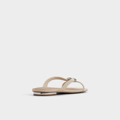 Aldo | Iliria Beige Women's Flats - Slide sandal