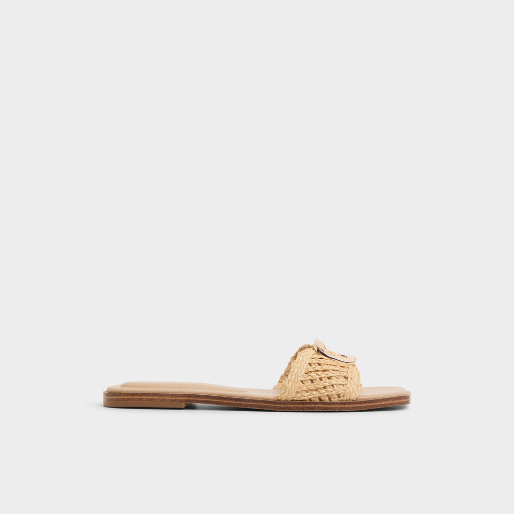 Aldo | Tidella Natural Women's Flats - Slide sandal