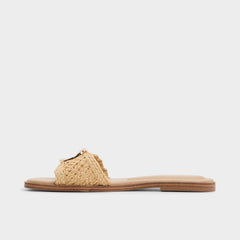 Aldo | Tidella Natural Women's Flats - Slide sandal