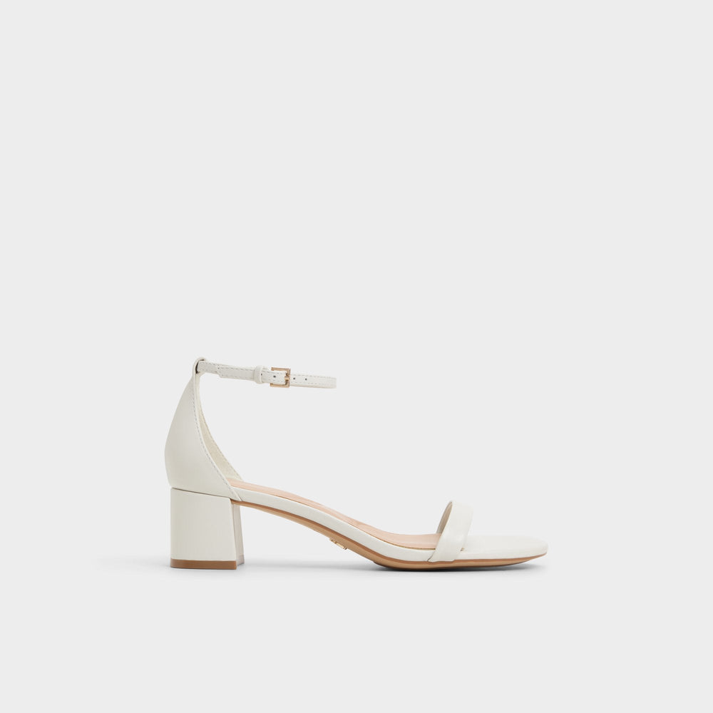 Aldo | Calliope White/Bone Women's Block heels - Heeled sandal, Block heel
