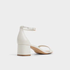Aldo | Calliope White/Bone Women's Block heels - Heeled sandal, Block heel