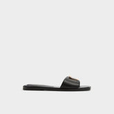 Aldo | Tidella Black Women's Flats - Slide sandal