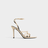 Aldo | Solania Light Beige Women's Strappy sandals - Heeled sandal, Stiletto heel