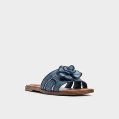Aldo | Seaflower Denim Women's Flats - Slide sandal