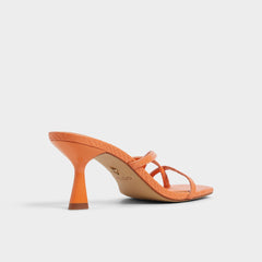 Aldo | Calypsa Medium Orange Women's Heeled mules - Strappy heeled sandal