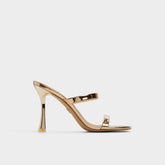Aldo | Evalyn in Gold - Strappy heeled sandal, Stiletto heel