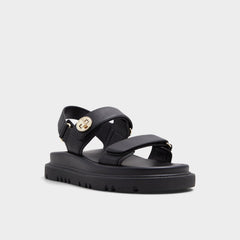 Aldo | Linette Black Women's Footbed sandals - Footbed sandal, Footbed sandal