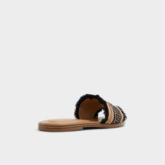 Aldo | Nalani Open Black Women's Flats - Slide sandal