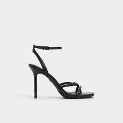 Aldo | Conney Black Women's Heeled sandals - Strappy heeled sandal, Stiletto heel