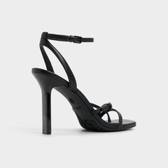 Aldo | Conney Black Women's Heeled sandals - Strappy heeled sandal, Stiletto heel