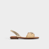 Aldo | Goassi Gold Women's Iridescent metallics - Flat sandal