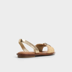 Aldo | Goassi Gold Women's Iridescent metallics - Flat sandal