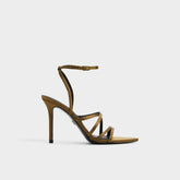 Aldo | Solania Other Green Women's Strappy sandals - Strappy heeled sandal, Stiletto heel