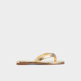 Aldo | Conchiglia Gold Women's Flats - Flip flop
