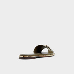 Aldo | Darlina Other Green Women's Flats - Slide sandal
