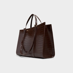 Aldo | Ninetofivee in Dark Brown - Tote bag