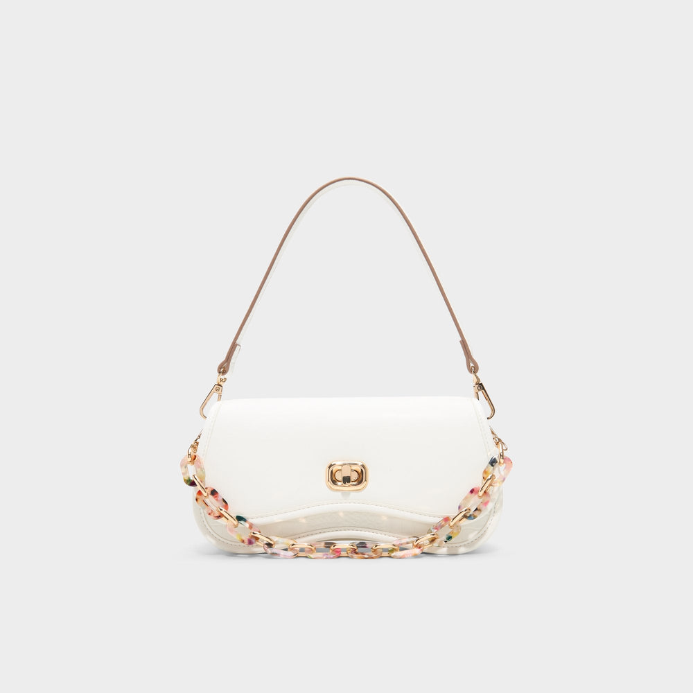 Aldo | Clappertonnx in White - Shoulder bag