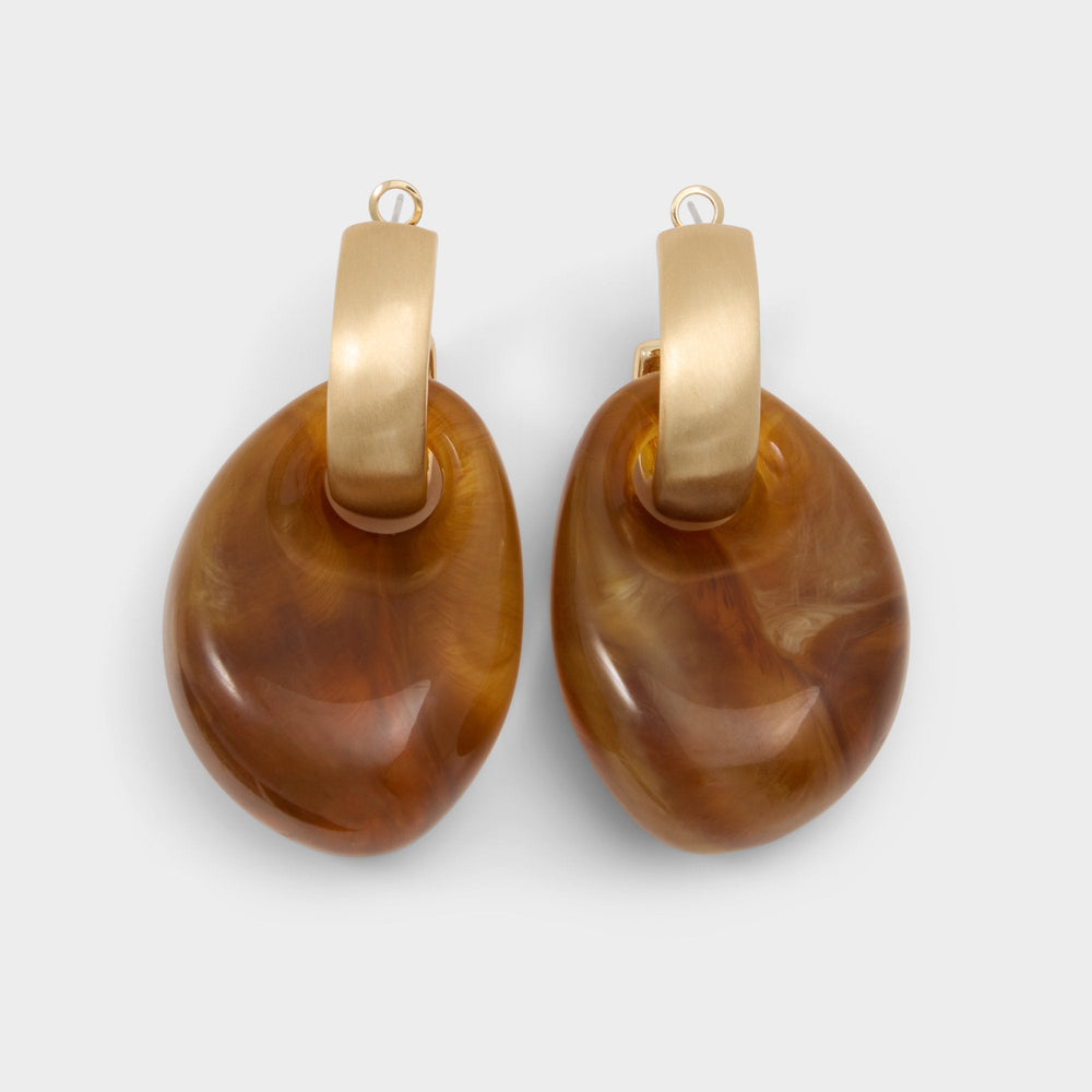 Aldo | Mystarya in Other Brown - Statement earrings