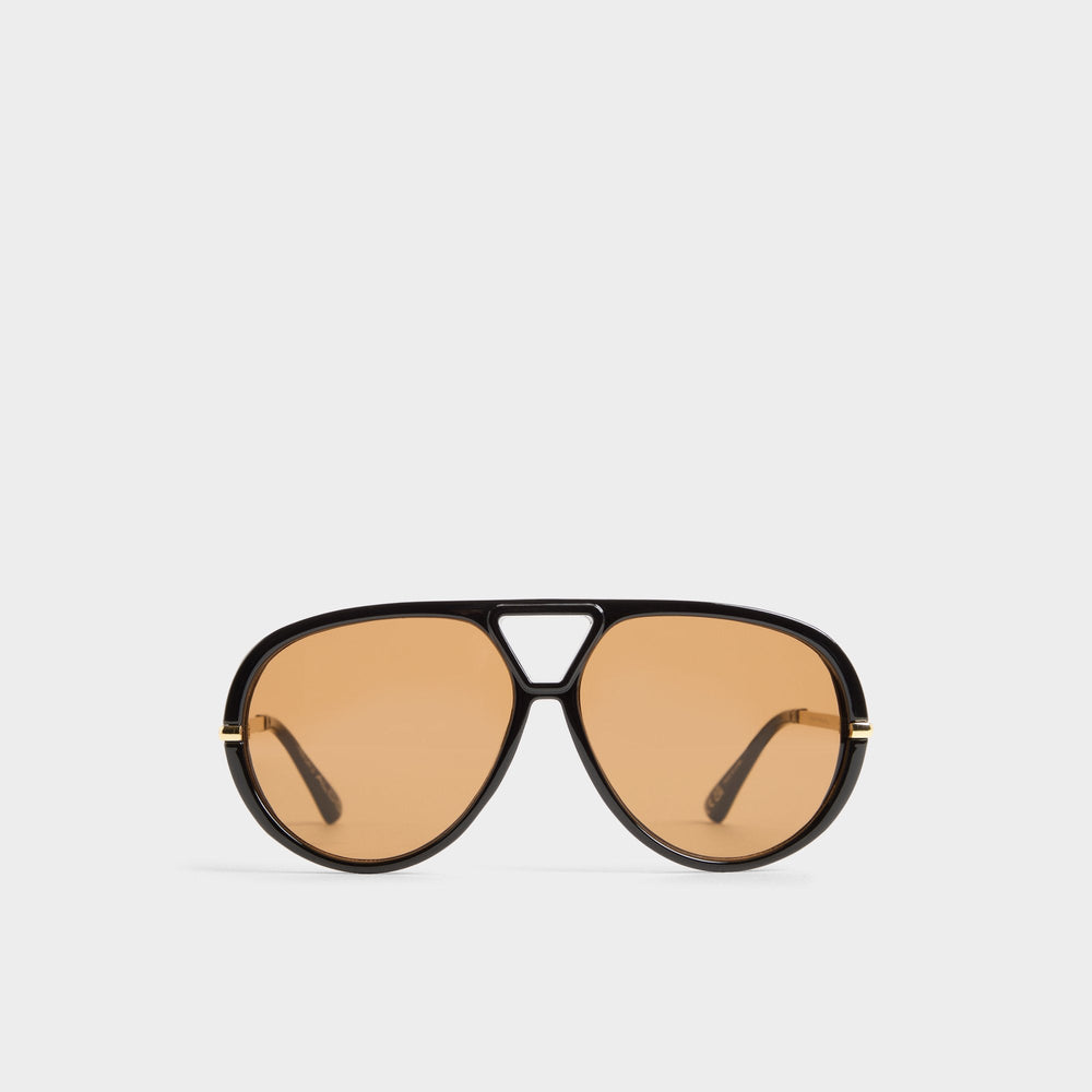 Aldo | Eliiana in Black Gold Multi - Aviator sunglasses