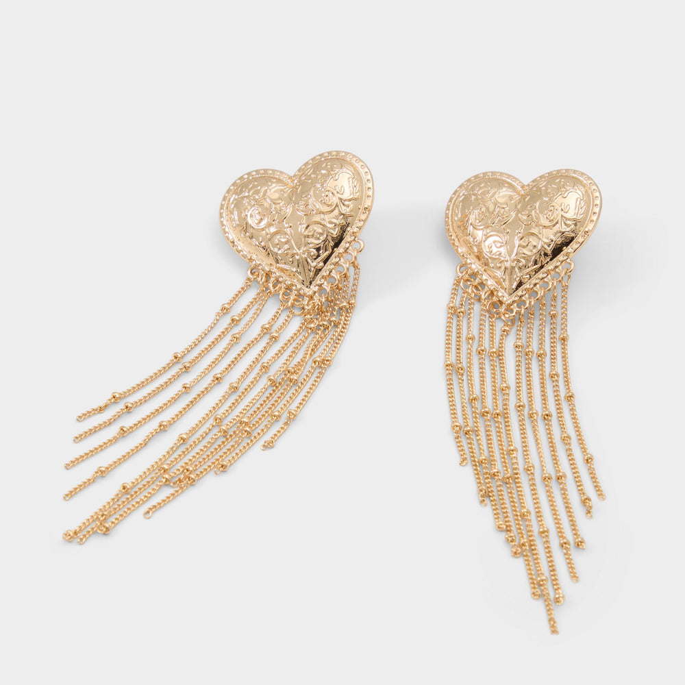 Aldo | Lovique in Gold - Chandelier earrings