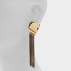 Aldo | Wallow in Light Brown - Statement earrings