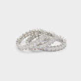 Aldo | Aschianamini Silver/Clear Multi Women's Rings - Ring