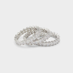 Aldo | Aschianamini Silver/Clear Multi Women's Rings - Ring