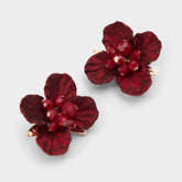 Aldo | Bamey in Bordo - Statement earrings