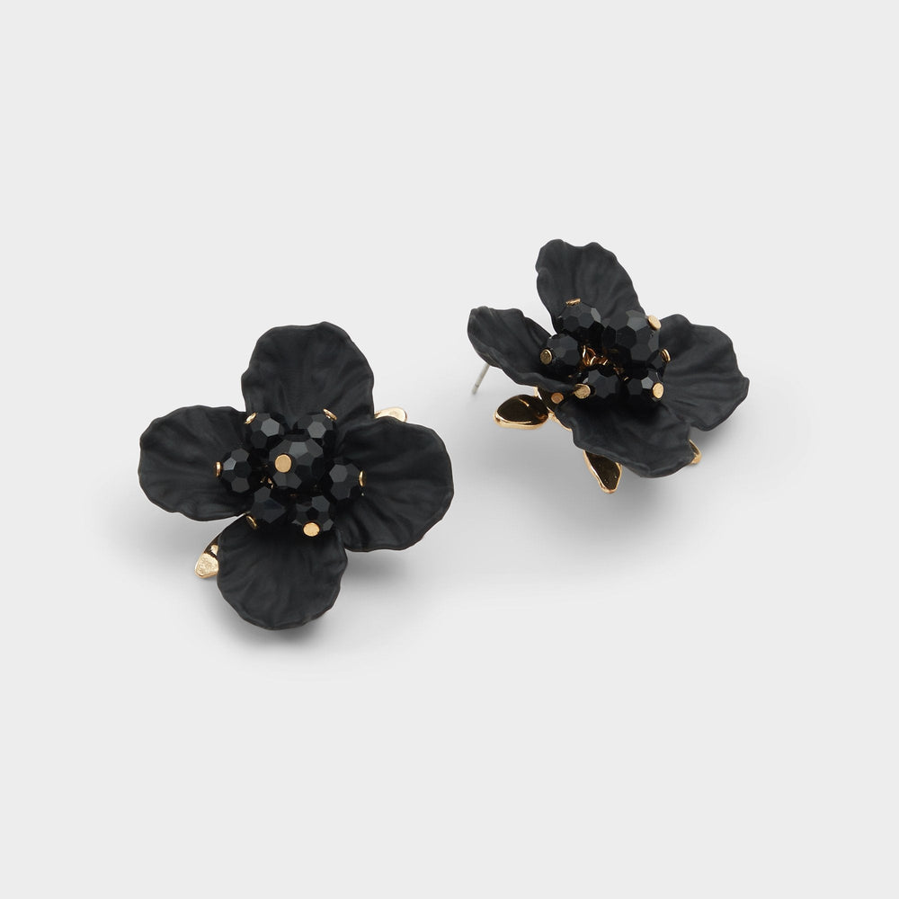 Aldo | Bamey in Black - Statement earrings