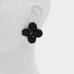 Aldo | Bamey in Black - Statement earrings