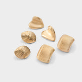 Aldo | Buttons in Gold - Button earrings