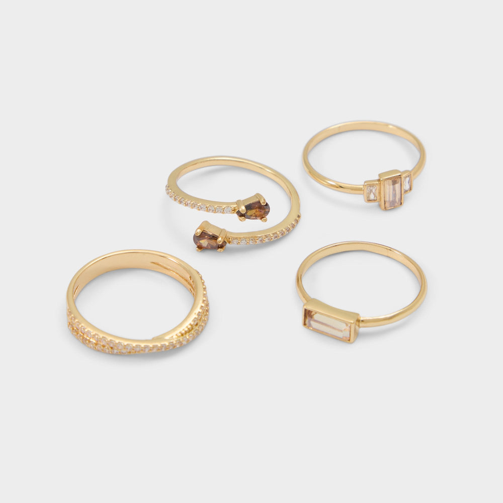 Aldo | Yeikin in Light Brown - Multi finger rings