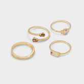 Aldo | Yeikin in Light Brown - Multi finger rings