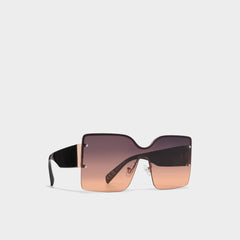 Aldo | Lalaendrax Black/Gold Multi Women's Square - Square sunglasses