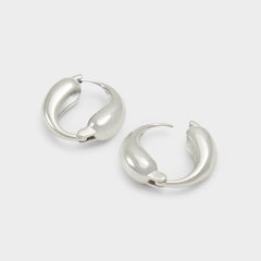 Aldo | Cristyna Silver Women's Earrings - Hoop earrings