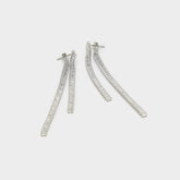 Aldo | Svetna Silver/Clear Multi Women's Earrings - Drop earrings