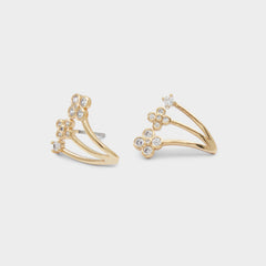 Aldo | Asieweth Gold/Clear Multi Women's Earrings - Earrings