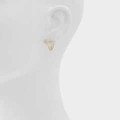 Aldo | Asieweth Gold/Clear Multi Women's Earrings - Earrings