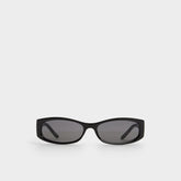 Aldo | Banamassi in Black - Rectangle sunglasses