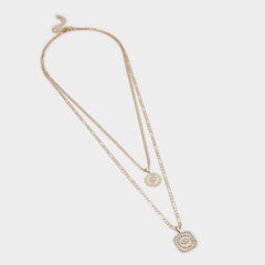 Aldo | Naewin Gold/Clear Multi Women's Necklaces - Layered necklace