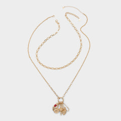 Aldo | Bellari in Gold - Charm necklace